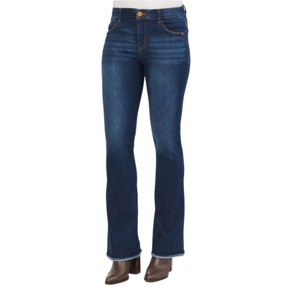 Democracy #245DINA  Luxe Touch Ab Solution High Rise Itty Bitty Boot Denim Jeans - Picture 8 of 8